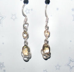 Citrine Earrings - Click Image to Close